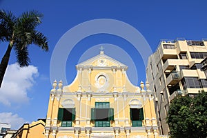 St. DominicÃ¢â¬â¢s Church in Senado Square, Macau photo